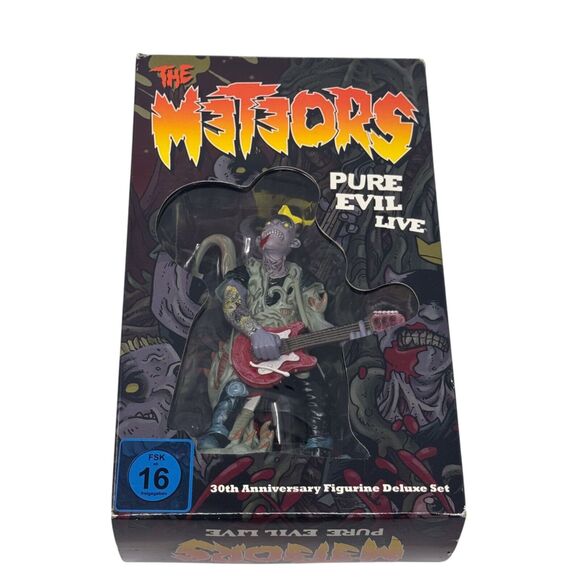 Rare THE METEORS Pure Evil Live 30th Anniversary Figurine Deluxe Set Figure Only - Picture 1 of 6